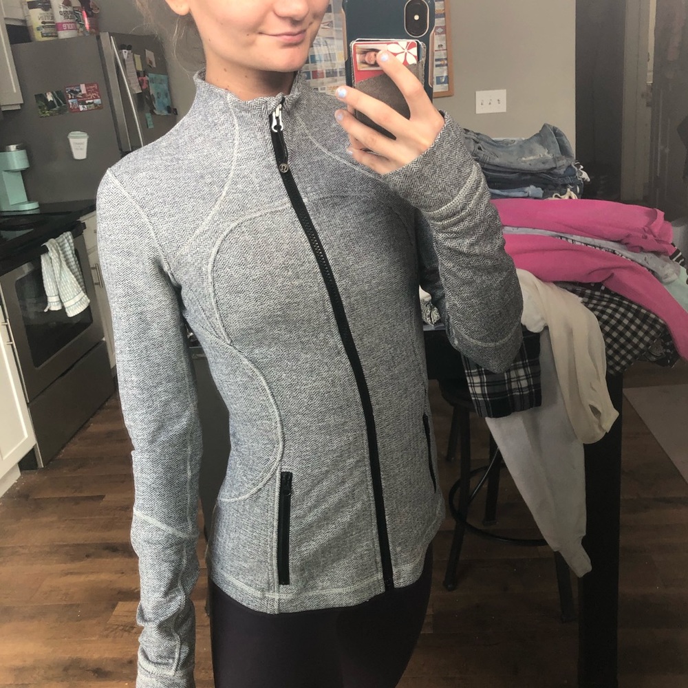 LULULEMON forme jacket ghost herringbone